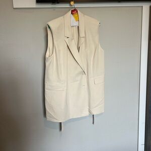 Open Edit sleeveless blazer